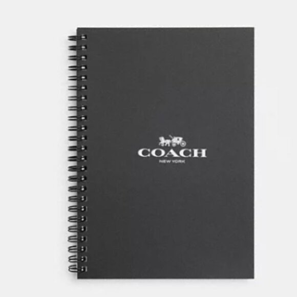 Coach Notebook In Signature Canvas - Picture 3 of 3